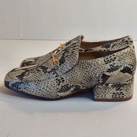 Sam Edelman Jamille Snake Embossed Loafers - Picture 5 of 13